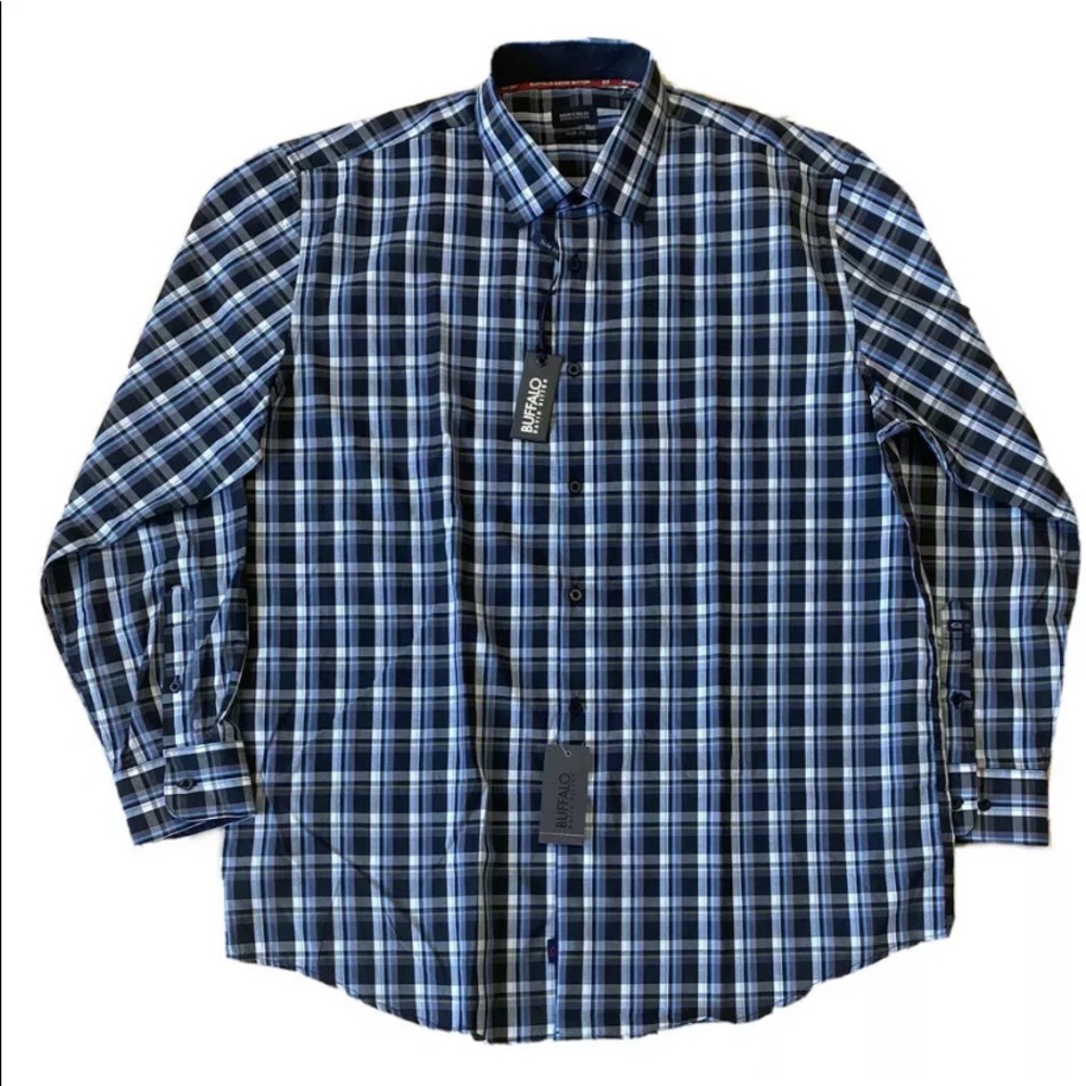 Buffalo by David Bitton LS Button Up Plaid Shirt